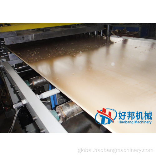China PVC CO-EXTRUSION FOAM BOARD PRODUCTION MACHINE Factory